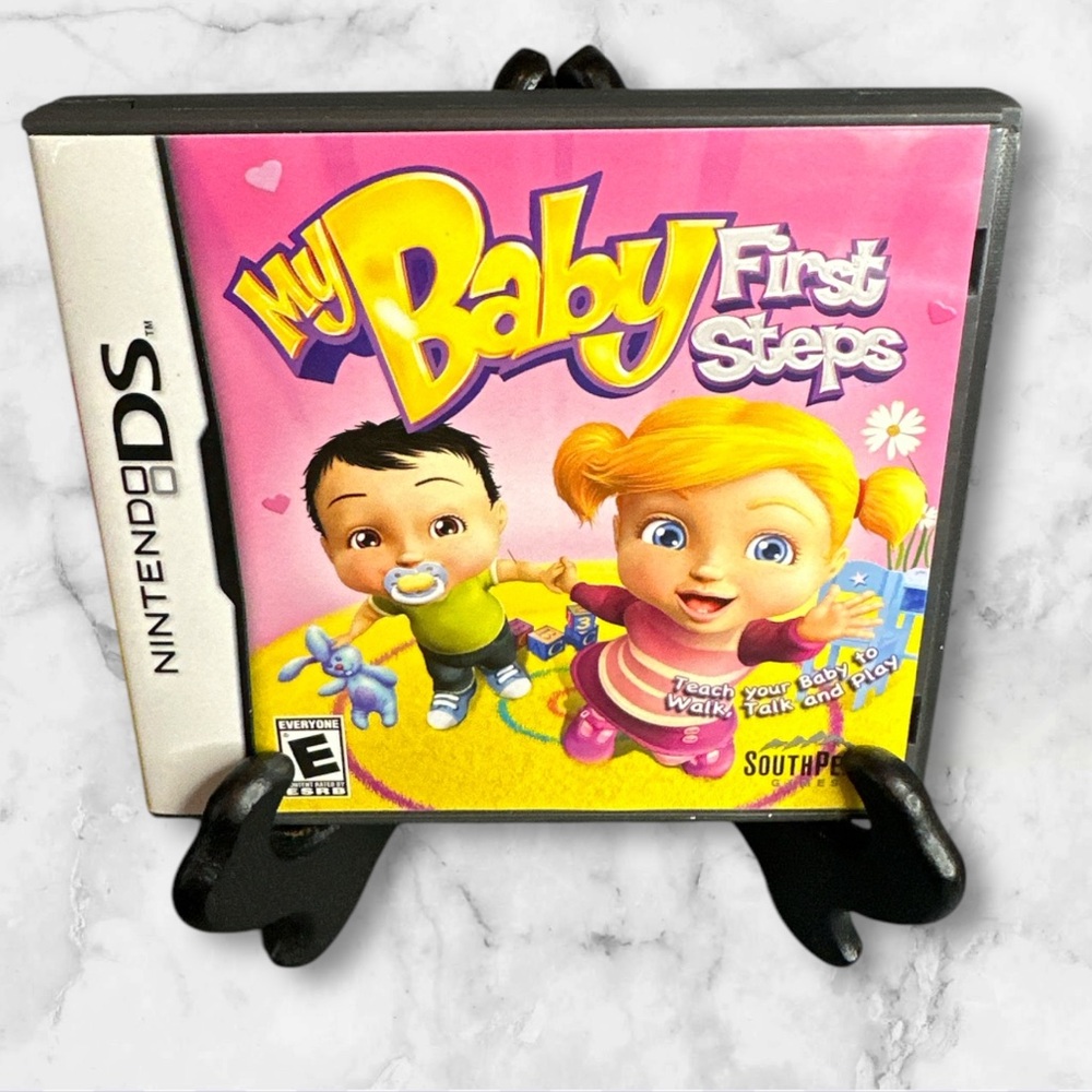 Nintendo DS my baby first steps game rated E with case and booklet